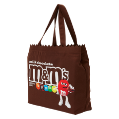 loungefly x m&m’s canvas tote bag