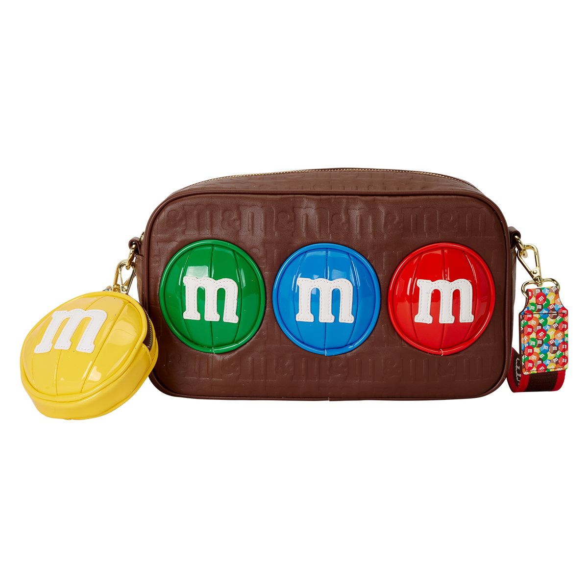 loungefly x m&m’s candies scented crossbody bag with coin bag