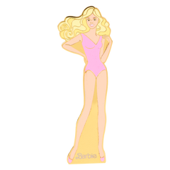 barbie™ 65th anniversary paper doll magnetic pin set