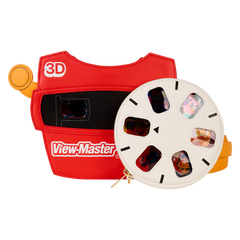 view-master figural crossbody bag with coin bag