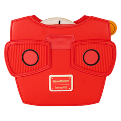 view-master figural crossbody bag with coin bag