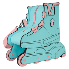 classic barbie figural skate crossbody bag