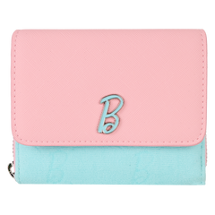 classic barbie terry cloth zip around wallet