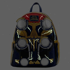 thor: love and thunder glow in the dark cosplay mini backpack