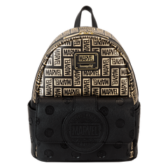 marvel 85th anniversary all-over print logo mini backpack