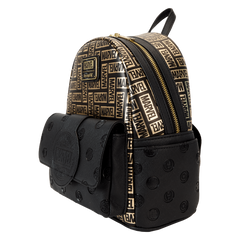 marvel 85th anniversary all-over print logo mini backpack