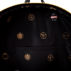marvel 85th anniversary all-over print logo mini backpack