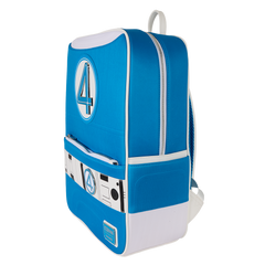 sdcc limited edition fantastic four uniform full-size backpack with pin