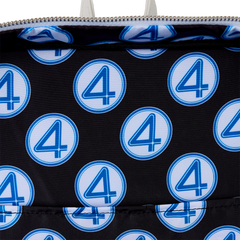 sdcc limited edition fantastic four uniform full-size backpack with pin