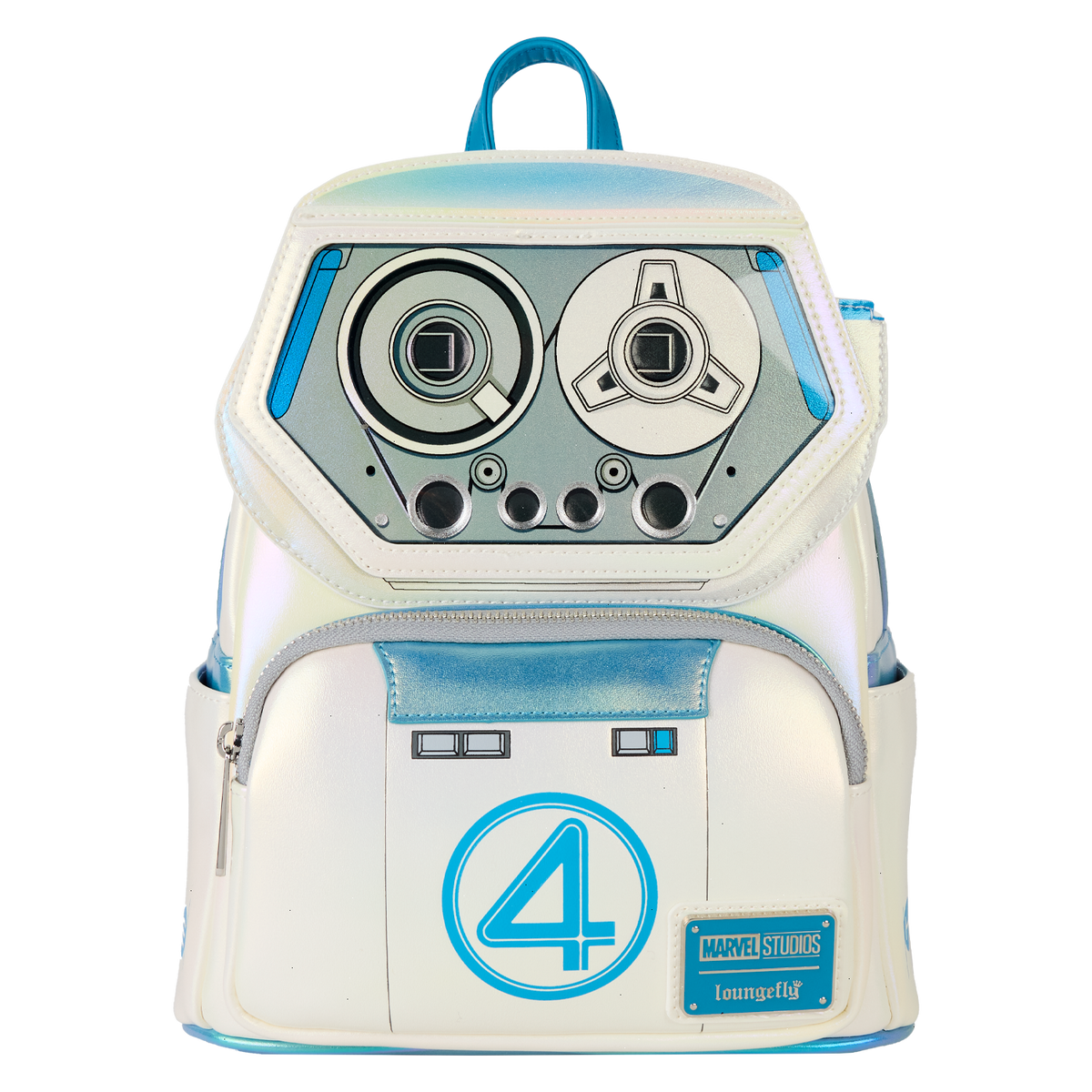 fantastic four h.e.r.b.i.e. cosplay mini backpack