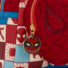 spider-man sherpa heart mini backpack