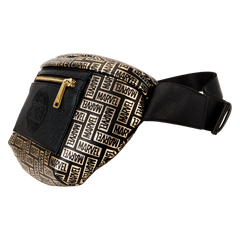 marvel 85th anniversary all-over print logo convertible belt bag