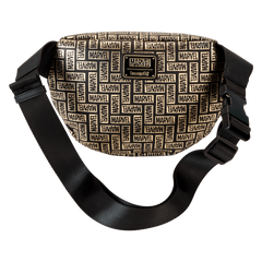 marvel 85th anniversary all-over print logo convertible belt bag