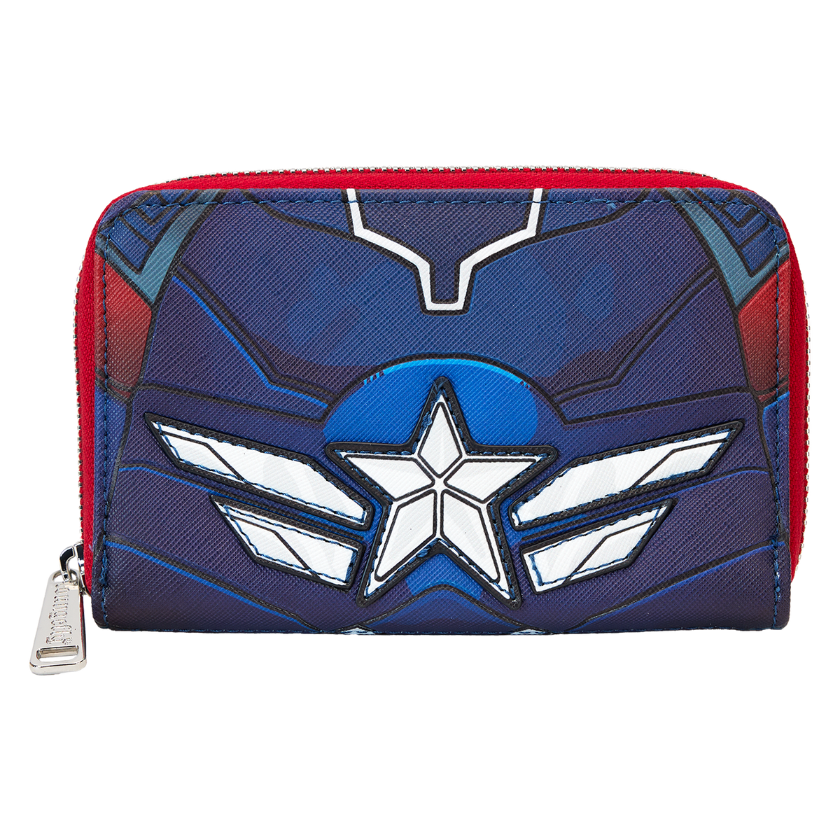 captain america: brave new world cosplay zip around wallet