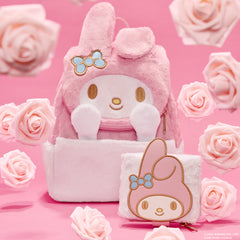 sanrio exclusive my melody plush cosplay mini backpack