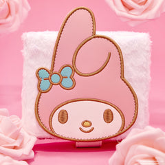 sanrio exclusive my melody plush cosplay bifold wallet