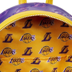 nba los angeles lakers logo mini backpack