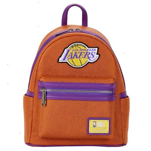 nba los angeles lakers basketball logo mini backpack