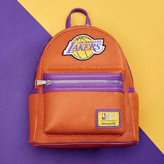 nba los angeles lakers basketball logo mini backpack