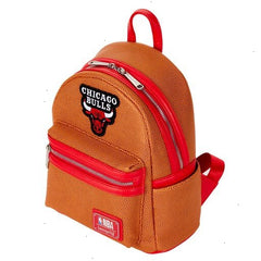 nba chicago bulls basketball logo mini backpack