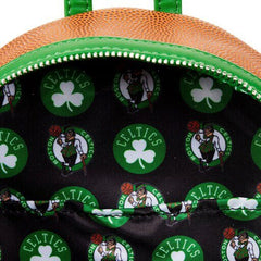 nba boston celtics basketball logo mini backpack