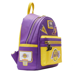nba los angeles lakers patch icons mini backpack