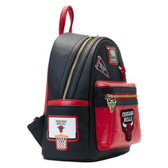 nba chicago bulls patch icons mini backpack