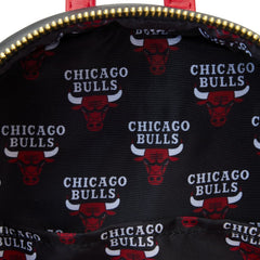 nba chicago bulls patch icons mini backpack