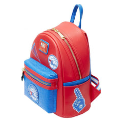 nba philadelphia 76ers patch icons mini backpack