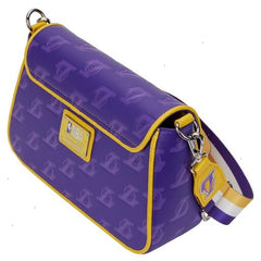 nba los angeles lakers logo crossbody bag