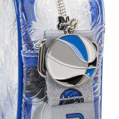 nba dallas mavericks clear crossbody stadium bag