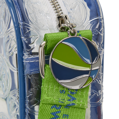 nba minnesota timberwolves clear crossbody stadium bag