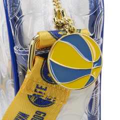 nba golden state warriors clear crossbody stadium bag