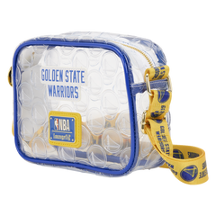 nba golden state warriors clear crossbody stadium bag