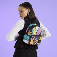 the nightmare before christmas sally cosplay mini backpack