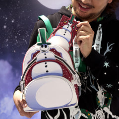 the nightmare before christmas exclusive snowman jack skellington mini backpack
