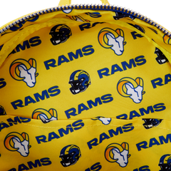nfl los angeles rams varsity mini backpack