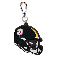 nfl pittsburgh steelers clear convertible backpack & tote crossbody stadium bag