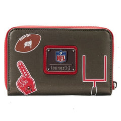 nfl tampa bay buccaneers patches zip around wallet