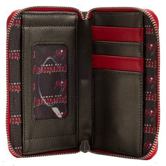 nfl tampa bay buccaneers patches zip around wallet