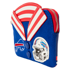 nfl buffalo bills varsity wristlet wallet
