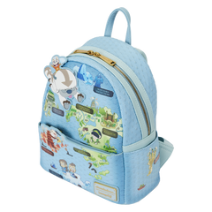 avatar: the last airbender map of the four nations mini backpack