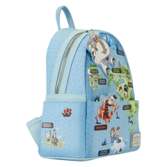 avatar: the last airbender map of the four nations mini backpack
