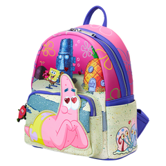 spongebob squarepants & patrick star hearts mini backpack