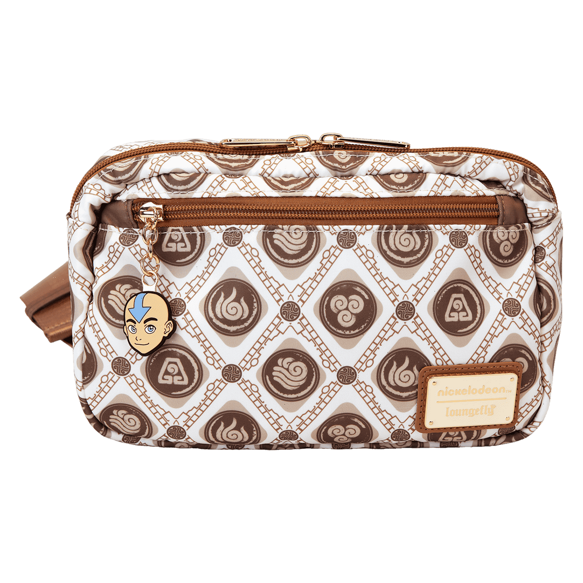 avatar: the last airbender all-over print sling crossbody bag
