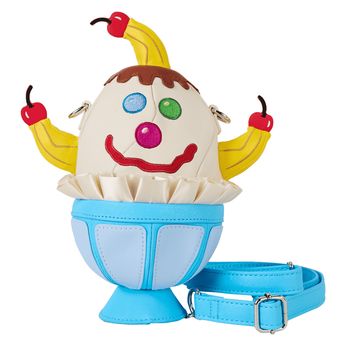 spongebob squarepants goofy goober ice cream sundae figural crossbody bag