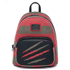 a nightmare on elm street freddy sweater mini backpack