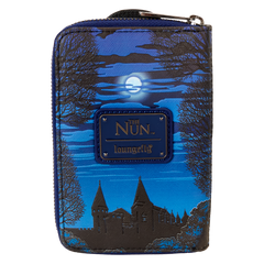 the nun cosplay glow zip around wallet