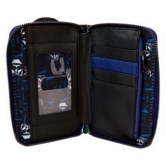 the nun cosplay glow zip around wallet