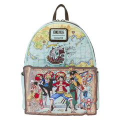 one piece 25th anniversary straw hat pirates mini backpack